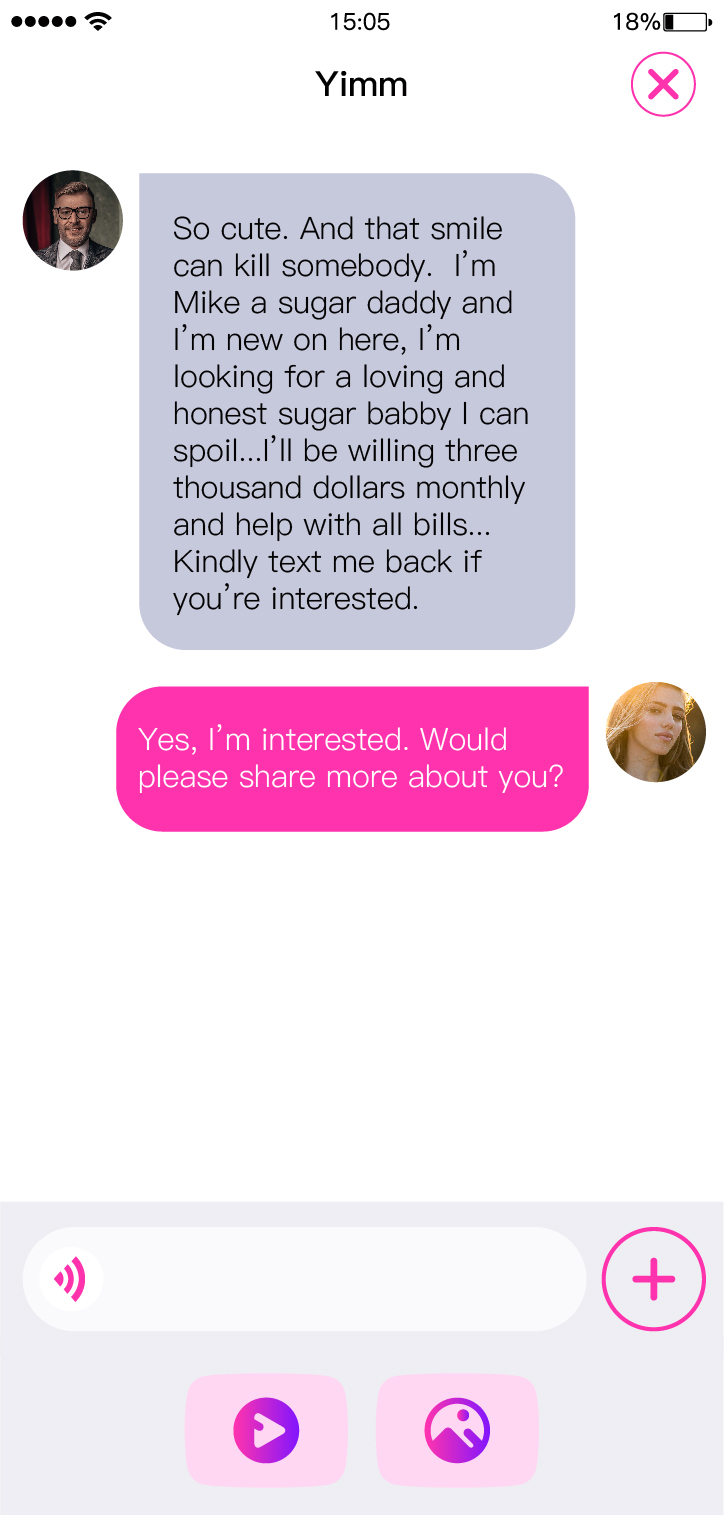Sweet Dating App for Successful Sugar Daddy and Attractive Sugar Baby